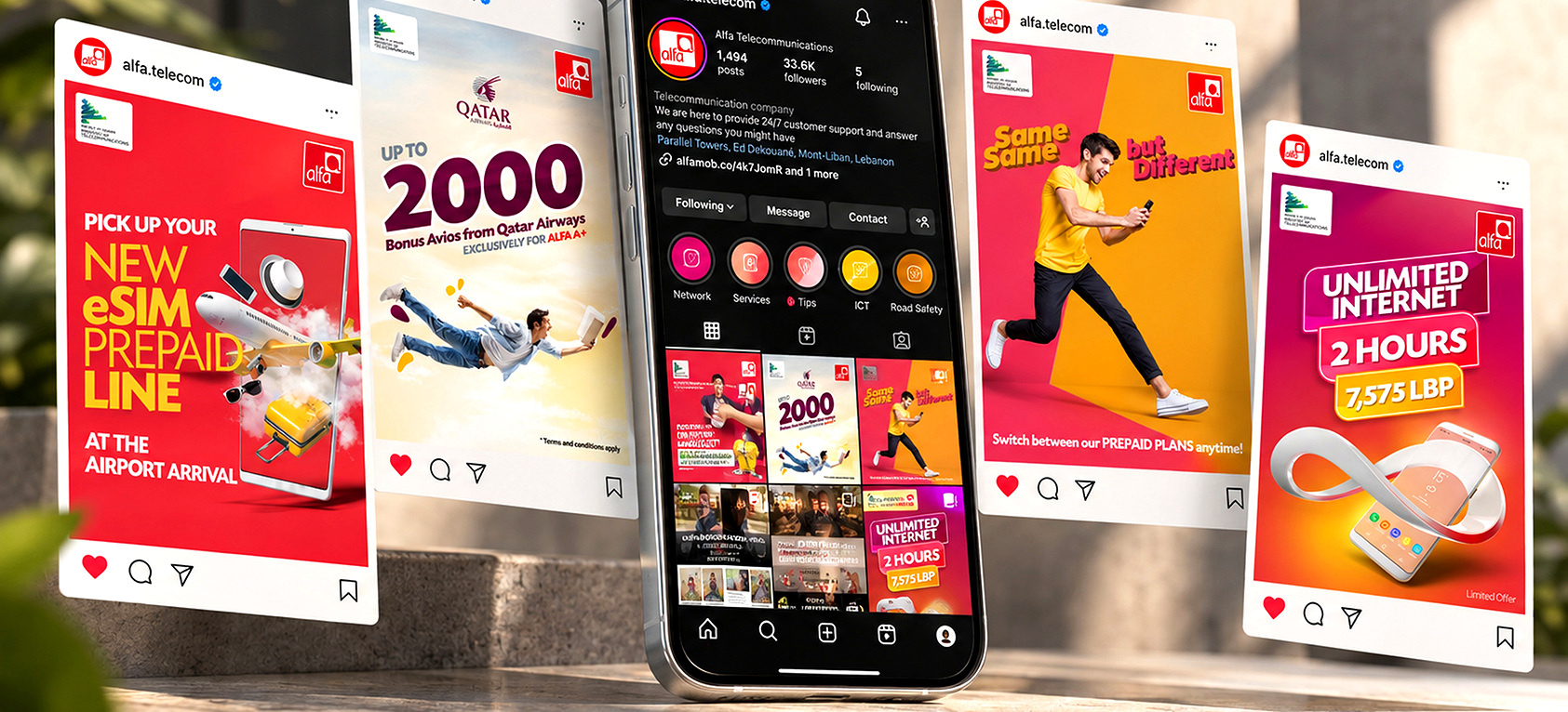 Alfa Telecommunications social campaign