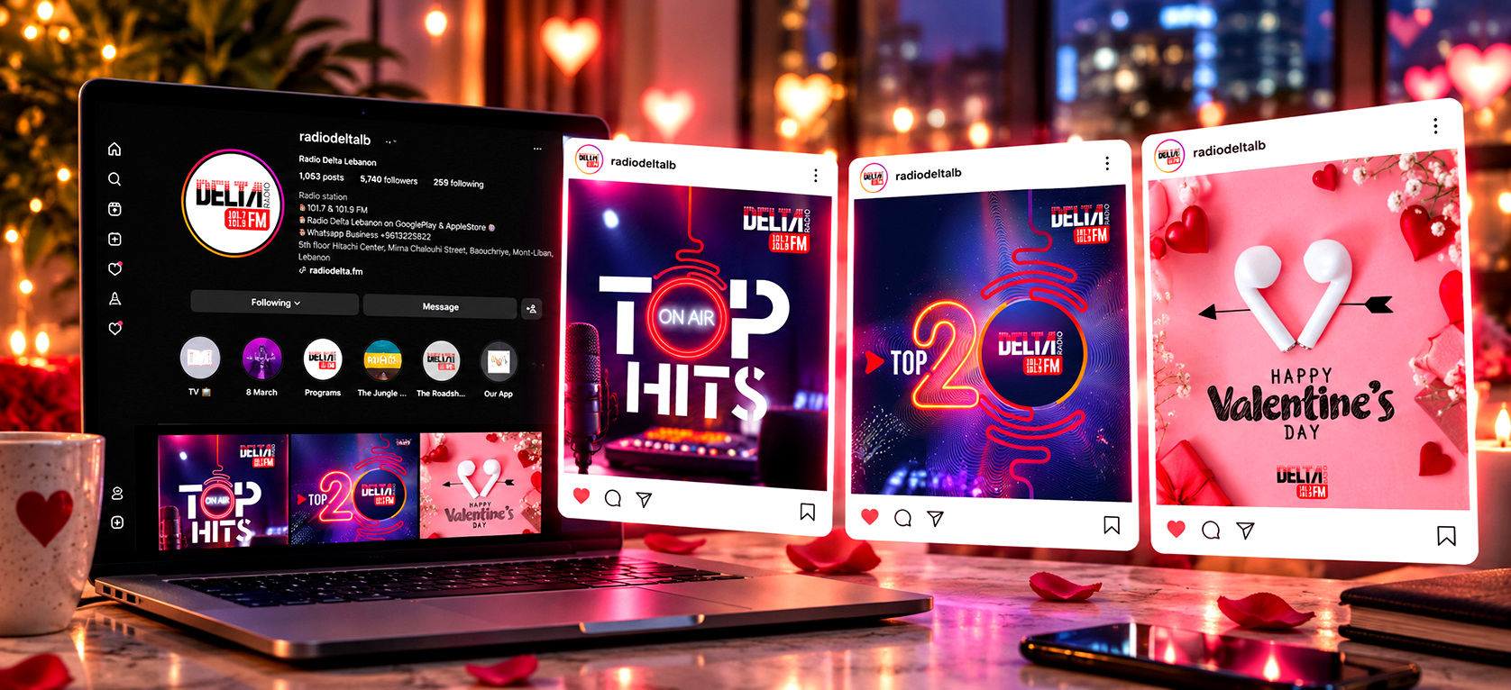 Delta Radio social campaign